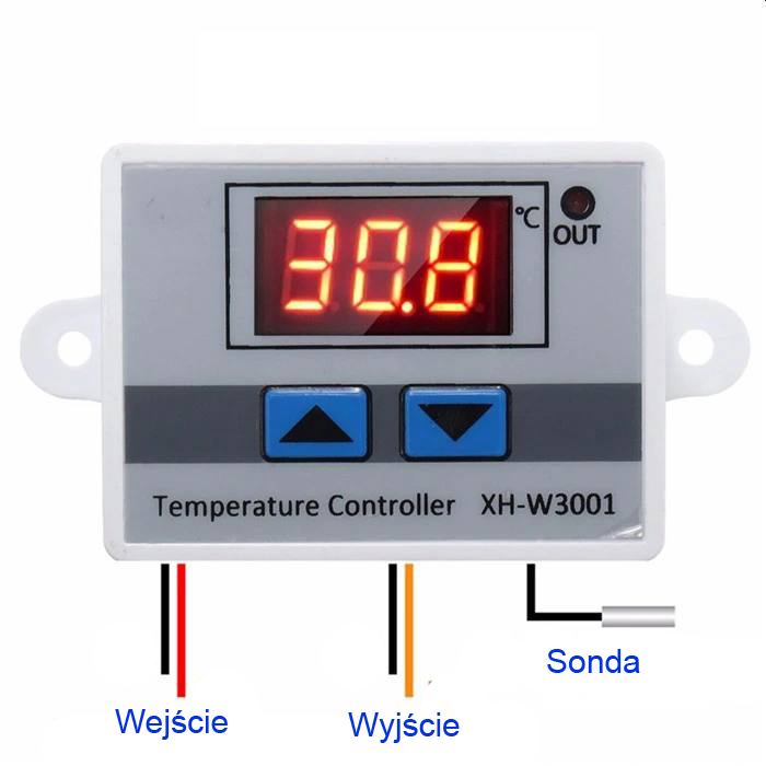 Termostat regulator temperatury XH-W3001 230V 10A